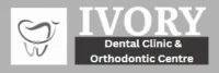 Logo of Ivory Dental Clinic & Orthodontic Centre featuring a minimalist tooth outline next to the clinic name in bold text.